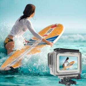 Vízálló tok 40 méterig GoPro Hero 5 6 7 kamerákhoz - Image 4