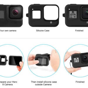 Szilikon borítás Hero 8 Black - Image 3